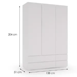 Obrazek Szafa 3d Cosmo C17 Biała