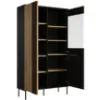 Obrazek Witryna 2D Rimini 01 czarny/artisan