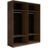 Obrazek Szafa Wenecja 20 orzech elegant/czarny onyx
