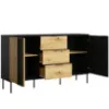 Obrazek Komoda 2D3SZ RiminI 03 czarny/artisan
