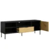 Obrazek Szafka RTV 1D1SZ Rimini 08 czarny/artisan