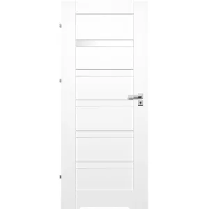 Obrazek Drzwi wewnętrzne ALVERO 1*5 80L Biały WC+PODC