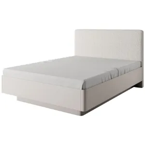 Obrazek Łóżko Lante I 160 z zagłówkiem tapicerka beige