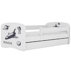 Obrazek Łóżko dziecięce Babydreams+SZ+M biały 70x140 Nasa