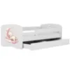 Obrazek Łóżko dziecięce Babydreams+SZ+M biały 70x140 sen