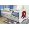 Obrazek Łóżko dziecięce Babydreams+SZ+M biały 80x180 Spider-man