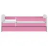 Obrazek Łóżko dziecięce Babydreams+SZ+M różowy 70x140 sen