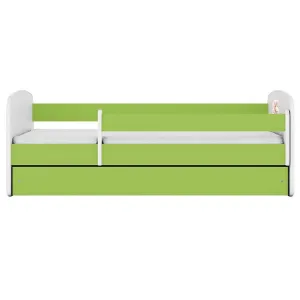 Obrazek Łóżko dziecięce Babydreams+SZ+M zielony 80x180 sen