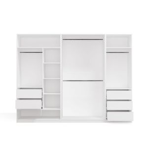 Obrazek Garderoba Aprire 260 cm biały