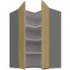Obrazek Szafka kuchenna Cremona ANT 60X60 GN-90 2F (90°)