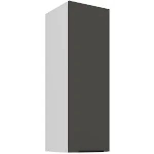 Obrazek Szafka kuchenna Aria-GR/WH anti fingerprint 30G-90 1F