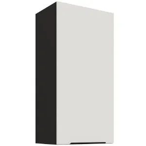 Szafka kuchenna Aria-WH/BL anti fingerprint 45G-90 1F