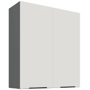 Szafka kuchenna Aria-WH/ANT anti fingerprint 80G-90 2F