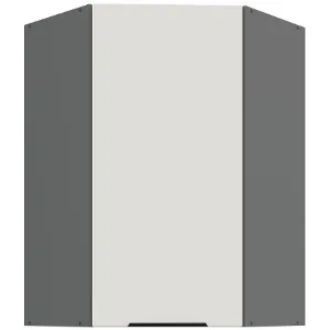 Szafka kuchenna Aria-WH/ANT anti fingerprint 60X60 GN-90 1F (45°)