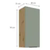 Obrazek Szafka kuchenna Aria-SA/AR anti fingerprint 40G-90 1F