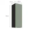Obrazek Szafka kuchenna Aria-SA/BL anti fingerprint 30G-90 1F