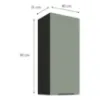 Obrazek Szafka kuchenna Aria-SA/BL anti fingerprint 40G-90 1F