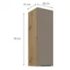 Obrazek Szafka kuchenna Aria-TA/AR anti fingerprint 30G-90 1F