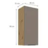 Obrazek Szafka kuchenna Aria-TA/AR anti fingerprint 40G-90 1F