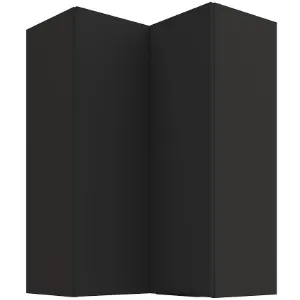 Obrazek Szafka kuchenna Aria-BL/BL anti fingerprint 60X60 GN-90 2F (90°)