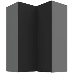 Obrazek Szafka kuchenna Aria-BL/ANT anti fingerprint 60X60 GN-90 2F (90°)