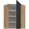 Obrazek Szafka kuchenna Aria-BL/AR anti fingerprint 60X60 GN-90 1F (45°)