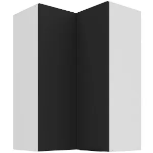 Szafka kuchenna Aria-BL/WH anti fingerprint 60X60 GN-90 2F (90°)