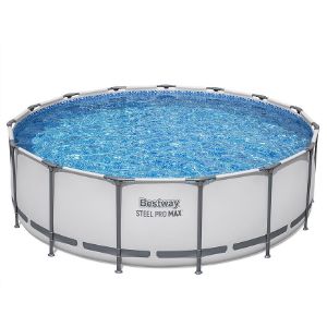 Obrazek Basen stelażowy z pompą 4,57 X 1,22 m 56438