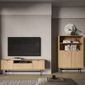 Obrazek Szafka RTV 06 Reynos Dąb Mavelie
