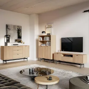Obrazek Szafka RTV 07 Reynos Dąb Mavelie