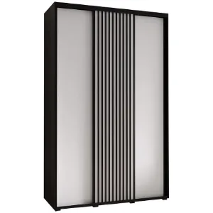 Obrazek Szafa Lanko 1-150 (45) czarny/biały