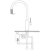 Obrazek Bateria kuchenna z zestawem filtrującym Switch chrom