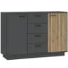 Obrazek Komoda Nr 8 Front Antracyt/Artisan
