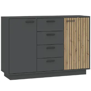 Obrazek Komoda Nr 8 Front Antracyt/Artisan