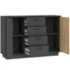 Obrazek Komoda Nr 8 Front Antracyt/Artisan