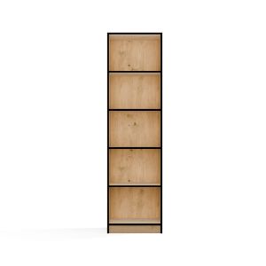 Obrazek Regał Basic 50 dąb artisan/czarny