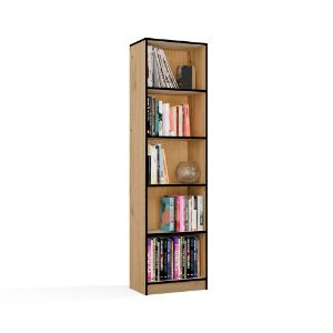 Obrazek Regał Basic 50 dąb artisan/czarny