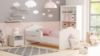 Obrazek Łożko dziecięce FALA z barierką 140x70 Księżniczka w koronie