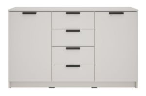 Obrazek Komoda dwudrzwiowa z szufladami Ava 02 2D4S kaszmir