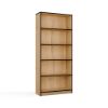 Obrazek Regał Basic 80 dąb artisan/czarny