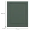 Obrazek Front kuchenny D60fzw  V6 K274 Zielony Labrador Gri