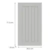 Obrazek Front kuchenny G40(72)(L/P)  H5 K252 Biały Gr I