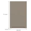 Obrazek Front kuchenny G45(72) L Q2 K204 Capuccino Mat Gri