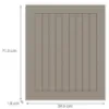 Obrazek Front kuchenny G60(72)(L/P) H5 K257 Kaszmir Mat Grii