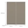 Obrazek Front kuchenny G80(100) Q2 K204 Capuccino Mat Gri