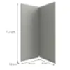 Obrazek Front kuchenny G60n2(72)  T8 K261 Szary Mat Grii