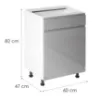Obrazek Szafka Kuchenna Gardena D60s1 Grey