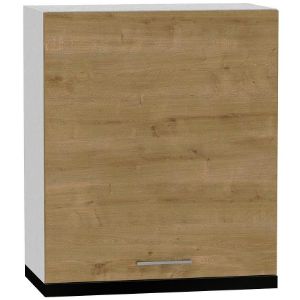 Obrazek Szafka Kuchenna Bono W60/68 Slim Pl Z Okapem Srebrnym