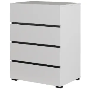 Komoda Cross 27 Biały/Czarny