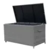 Obrazek Skrzynia ogrodowa Tejn technorattan 80x80x160 grey